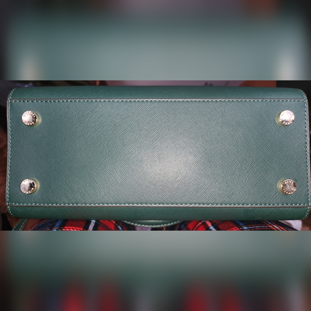 MK Selma Satchel Leather Handbag Medium - Picture 5 of 8
